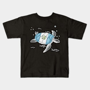 Guatemala Turtle Kids T-Shirt